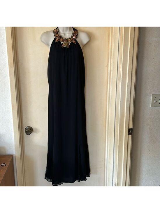Alice + Olivia Dresses & Skirts - Alice + Olivia Ravi beaded halter maxi dress size S/P